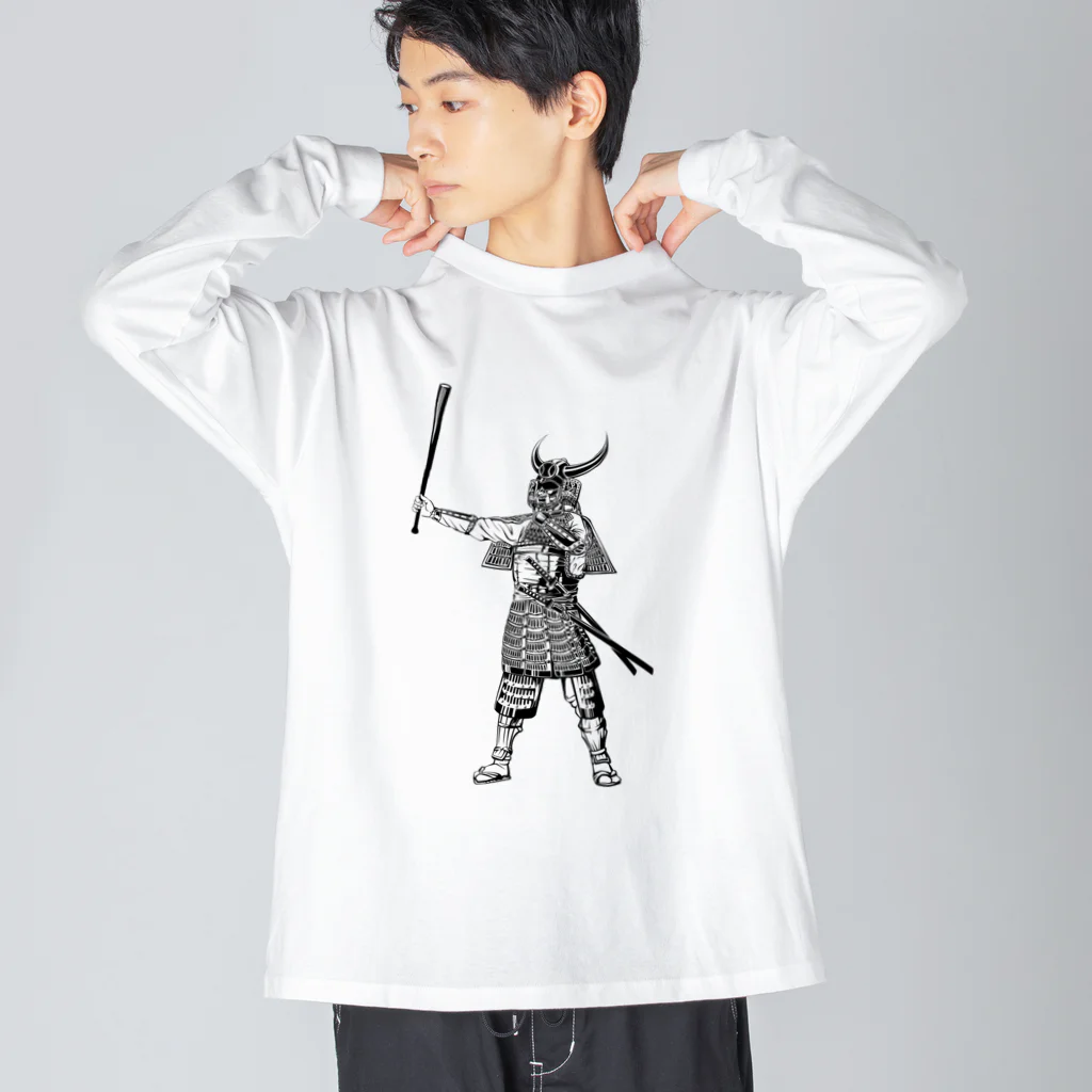 Generousの野球侍 Big Long Sleeve T-Shirt