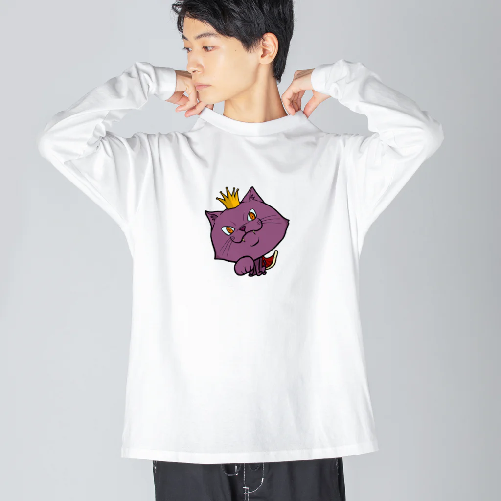 TAKE-TONのKING ぼくはおうさま ビッグシルエットロングスリーブTシャツ