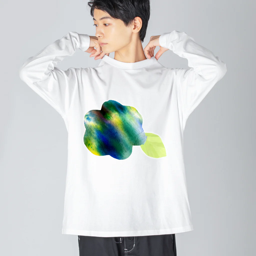 思い出ショップのあじさいさん　ver2 Big Long Sleeve T-Shirt