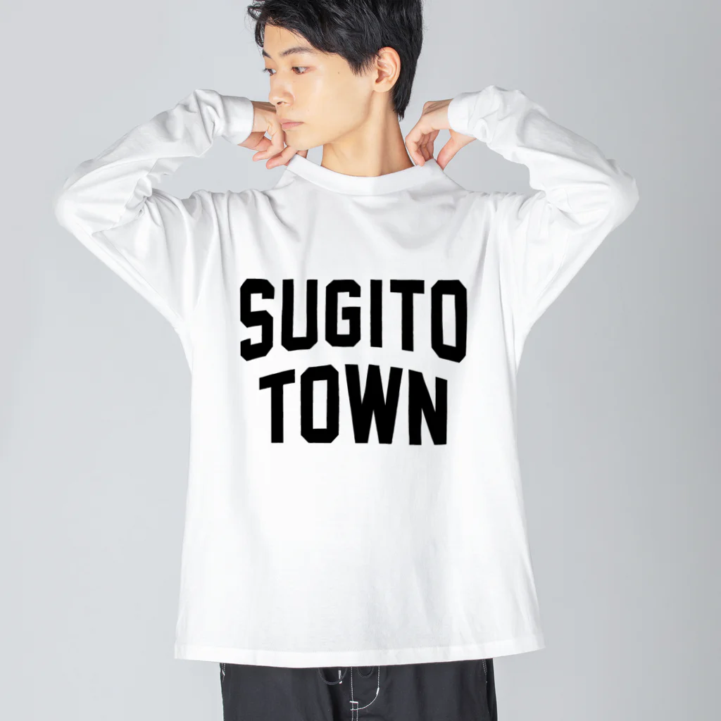 JIMOTOE Wear Local Japanの杉戸町 SUGITO TOWN Big Long Sleeve T-Shirt