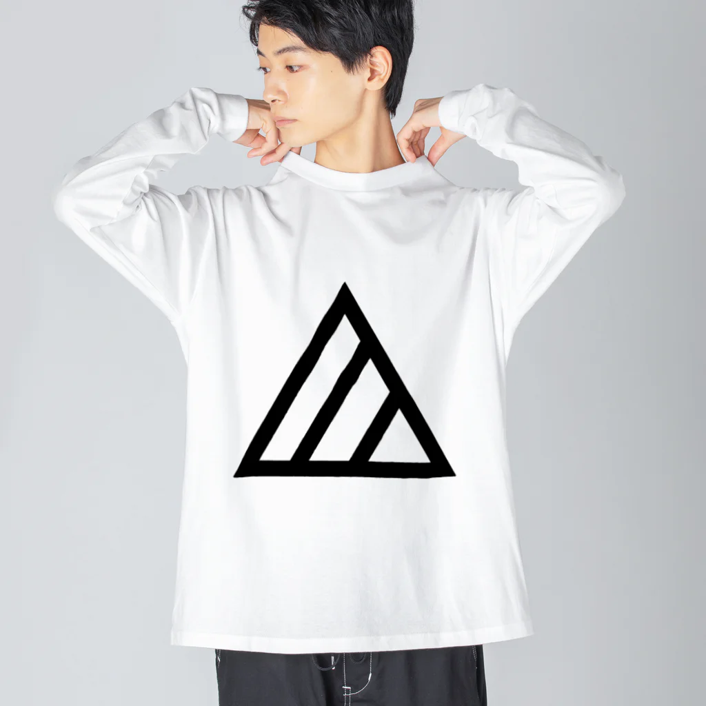 日常の漂白マーク Big Long Sleeve T-Shirt