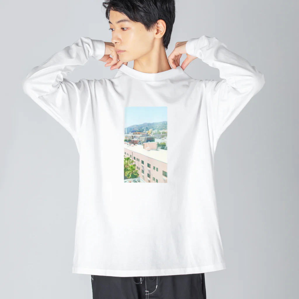 あべこのお店 のロサンゼルス ビッグシルエットロングスリーブTシャツ