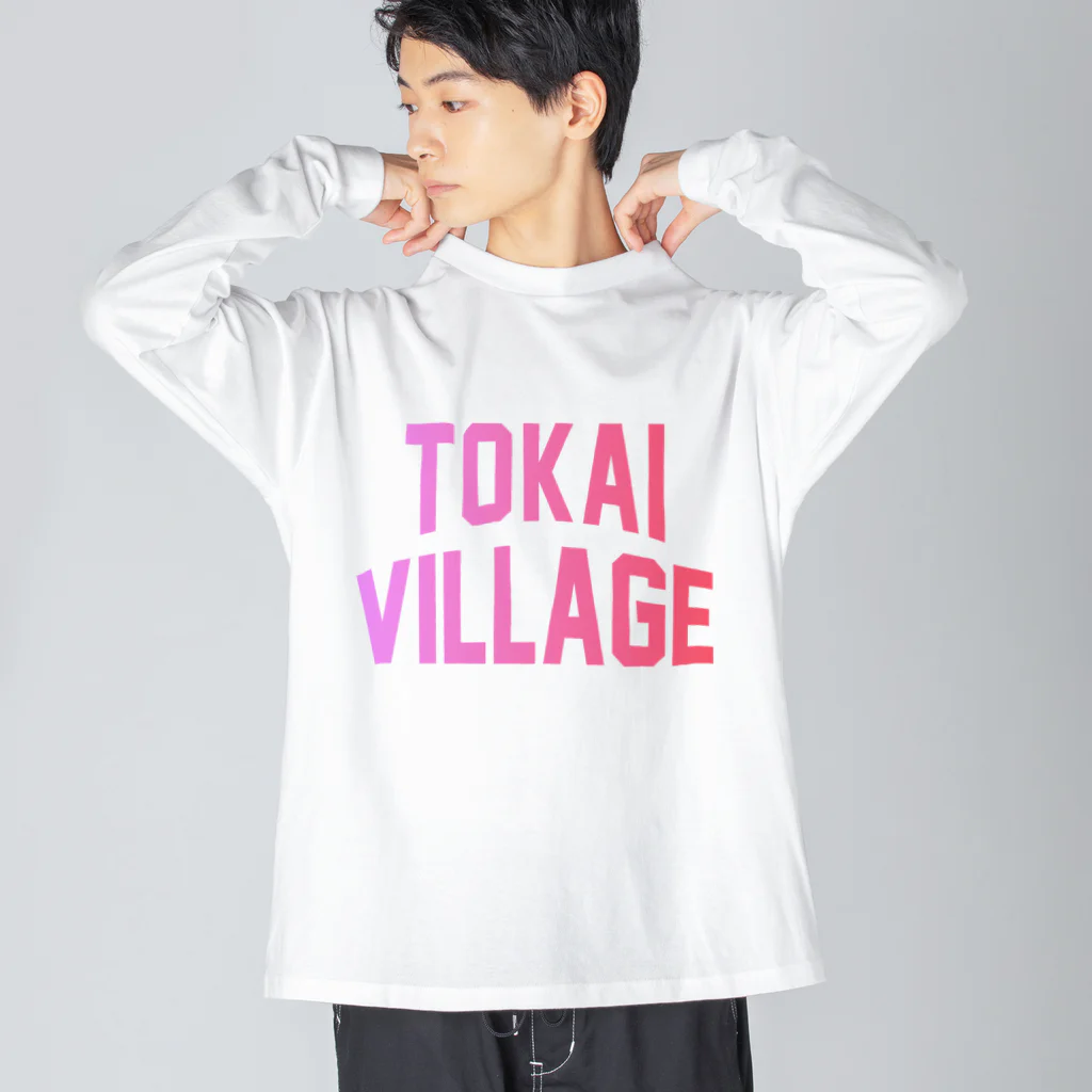 JIMOTOE Wear Local Japanの東海村 TOKAI TOWN Big Long Sleeve T-Shirt