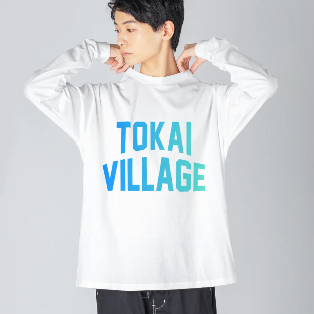 JIMOTOE Wear Local Japanの東海村 TOKAI TOWN Big Long Sleeve T-Shirt