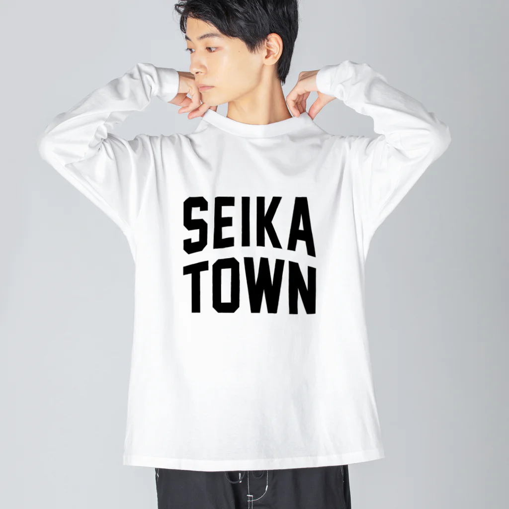 JIMOTOE Wear Local Japanの精華町 SEIKA TOWN ビッグシルエットロングスリーブTシャツ