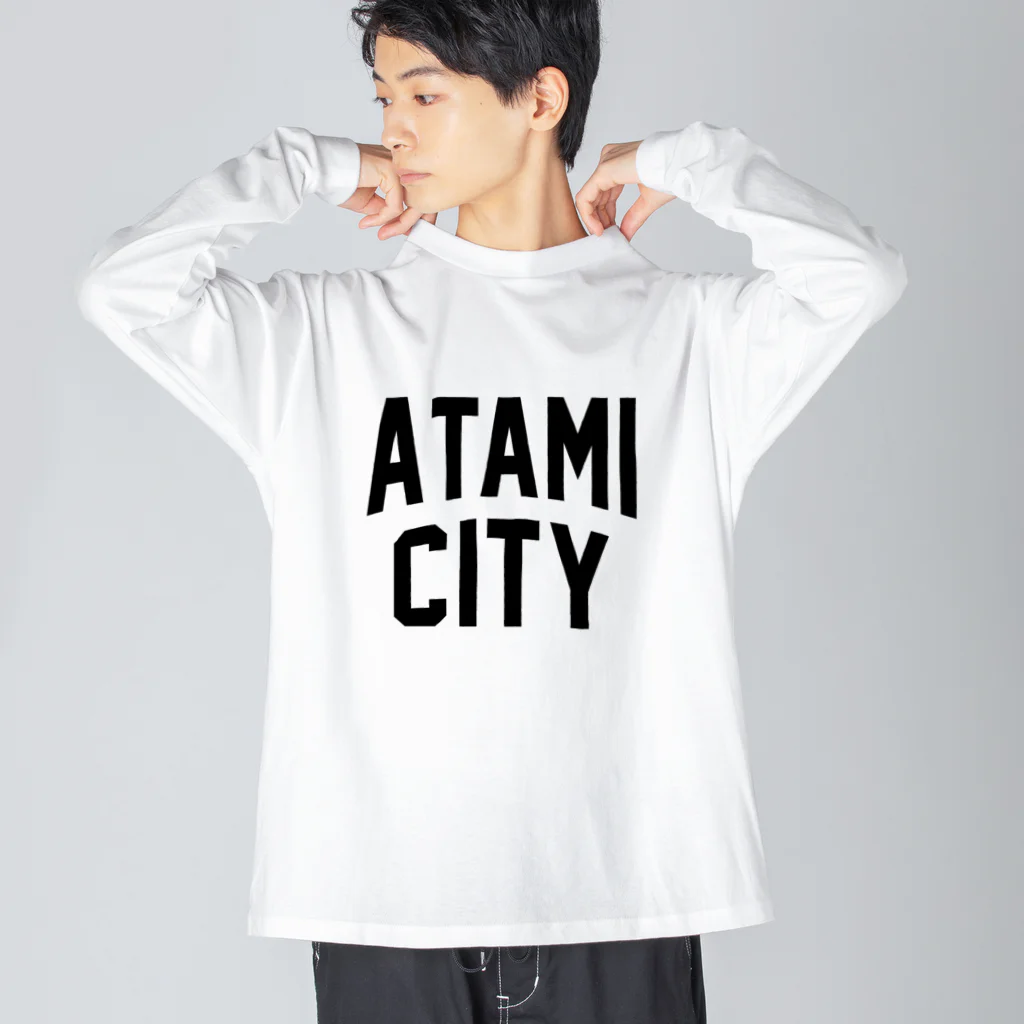 JIMOTOE Wear Local Japanの熱海市 ATAMI CITY ビッグシルエットロングスリーブTシャツ