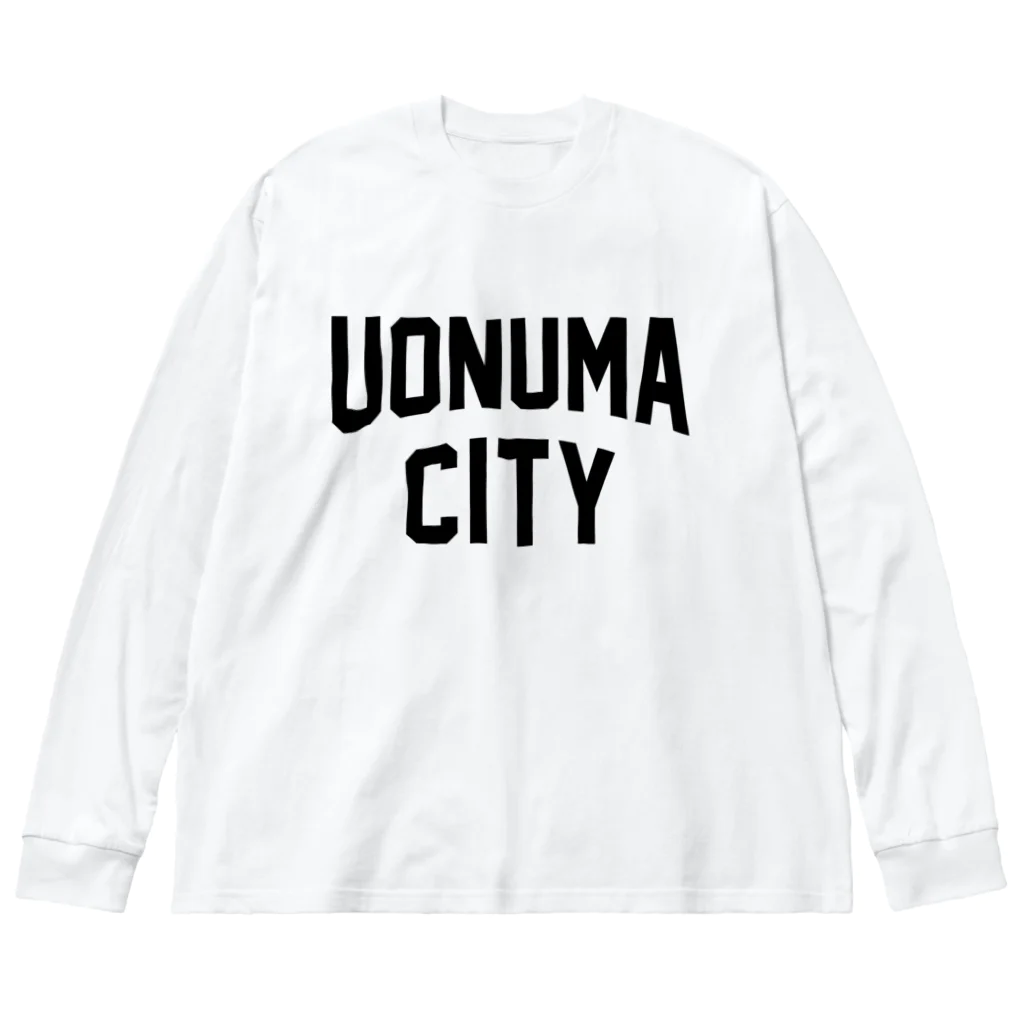 JIMOTOE Wear Local Japanの魚沼市 UONUMA CITY ビッグシルエットロングスリーブTシャツ