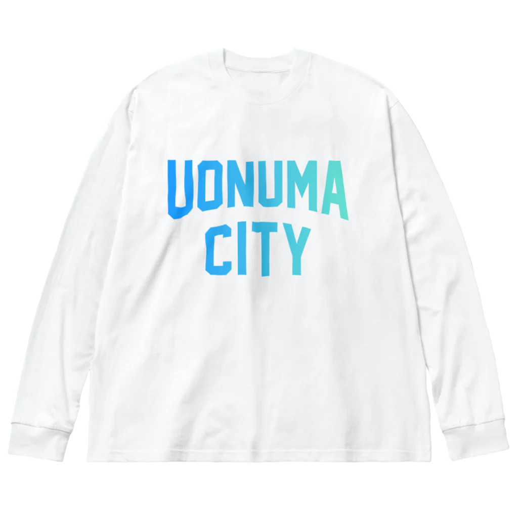 JIMOTOE Wear Local Japanの魚沼市 UONUMA CITY ビッグシルエットロングスリーブTシャツ