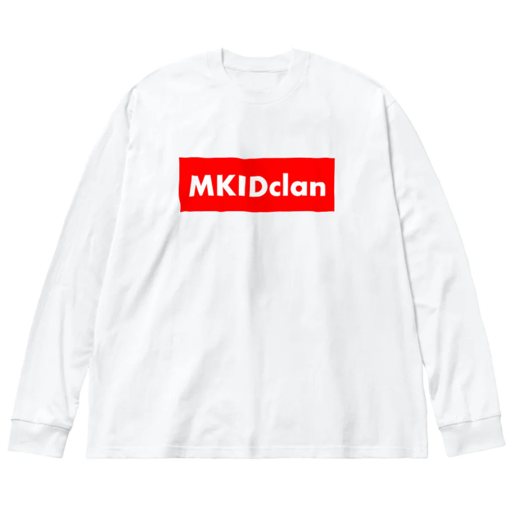 MKID公式のファッション系 ビッグシルエットロングスリーブTシャツ