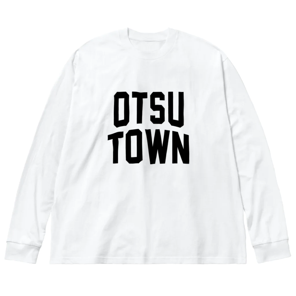 JIMOTOE Wear Local Japanの大津町 OTSU TOWN ビッグシルエットロングスリーブTシャツ