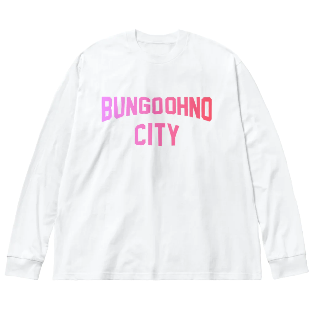 JIMOTOE Wear Local Japanの豊後大野市 BUNGO OHNO CITY ビッグシルエットロングスリーブTシャツ