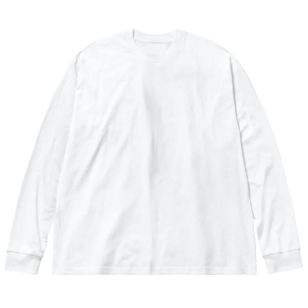 kg_shopの[★バック] 紙とめるやつ【視力検査表パロディ】  Big Long Sleeve T-Shirt