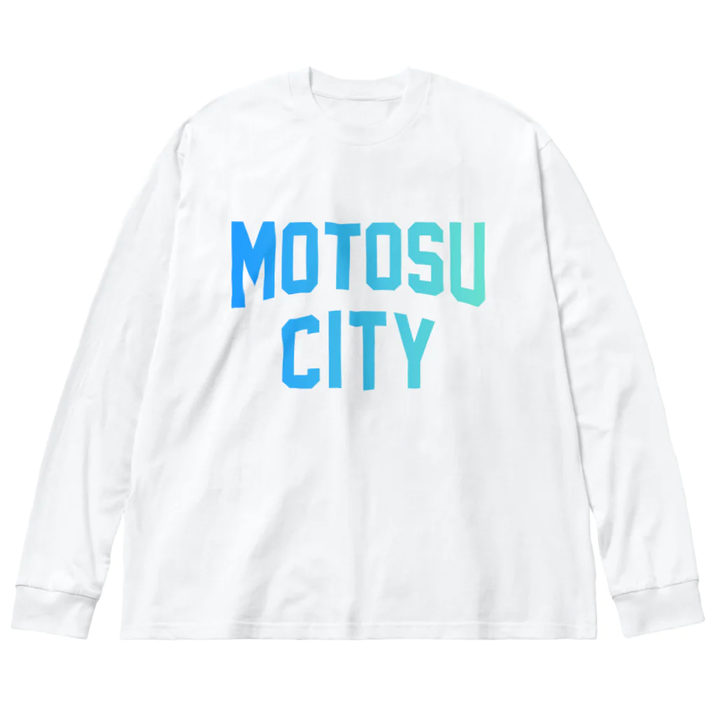JIMOTOE Wear Local Japanの本巣市 MOTOSU CITY Big Long Sleeve T-Shirt