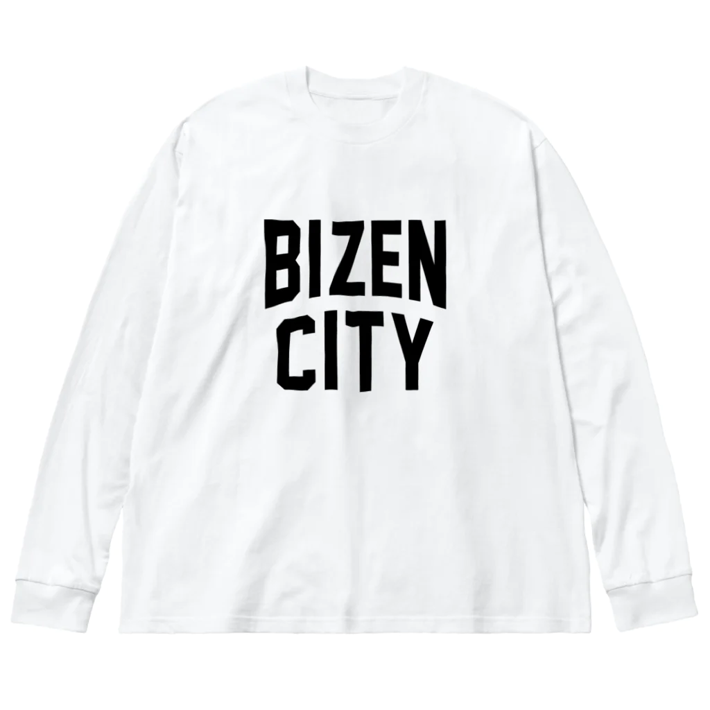 JIMOTOE Wear Local Japanの備前市 BIZEN CITY Big Long Sleeve T-Shirt
