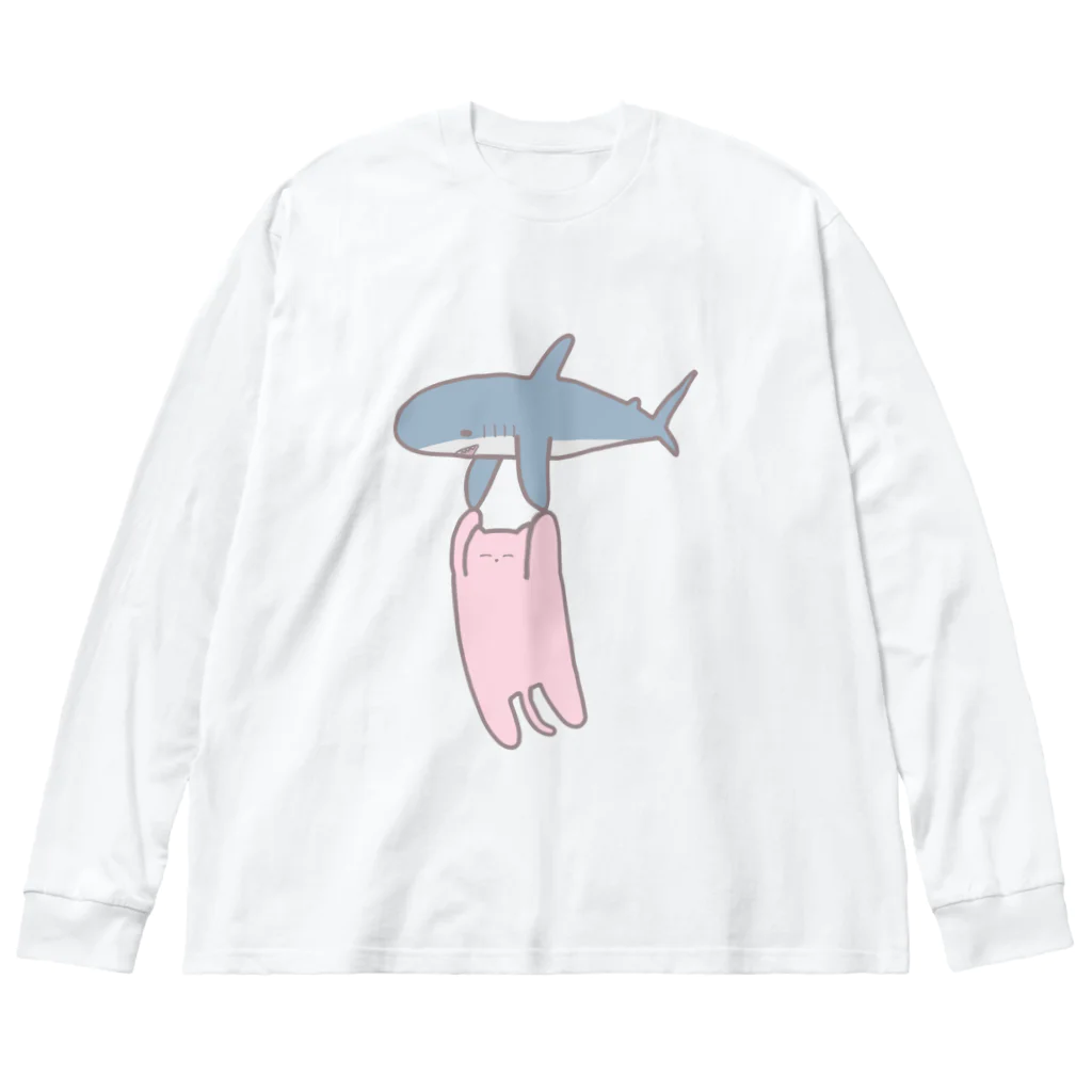 ainoのあの雲の向こうまで🎐 Big Long Sleeve T-Shirt