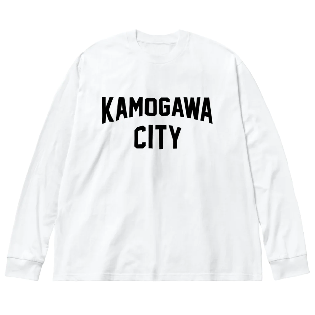 JIMOTOE Wear Local Japanの鴨川市 KAMOGAWA CITY ビッグシルエットロングスリーブTシャツ