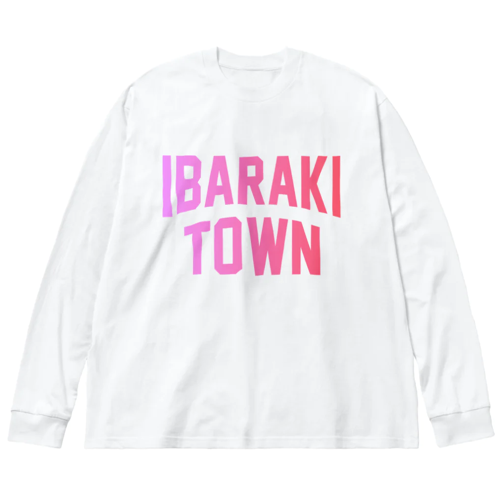 JIMOTO Wear Local Japanの茨城町 IBARAKI TOWN ビッグシルエットロングスリーブTシャツ