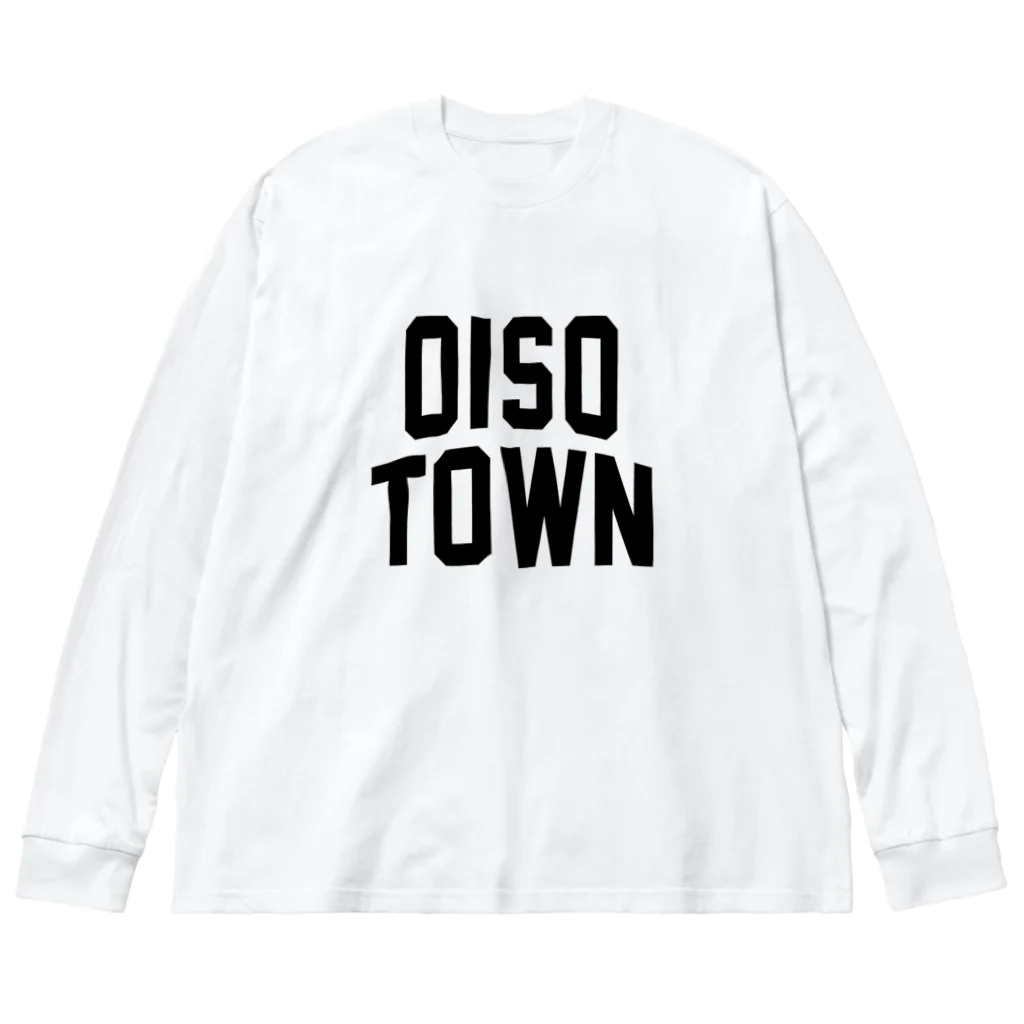 JIMOTOE Wear Local Japanの大磯町 OISO TOWN ビッグシルエットロングスリーブTシャツ