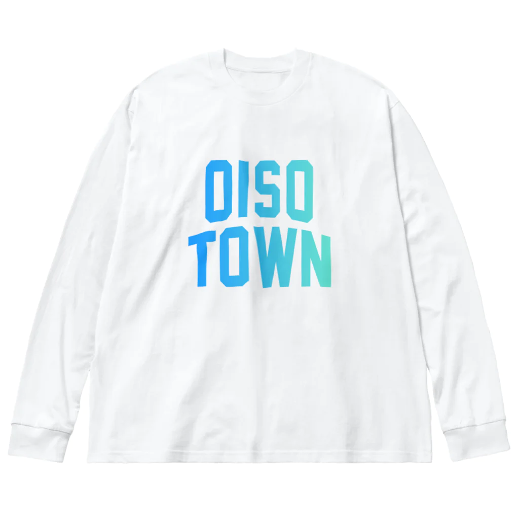 JIMOTOE Wear Local Japanの大磯町 OISO TOWN ビッグシルエットロングスリーブTシャツ