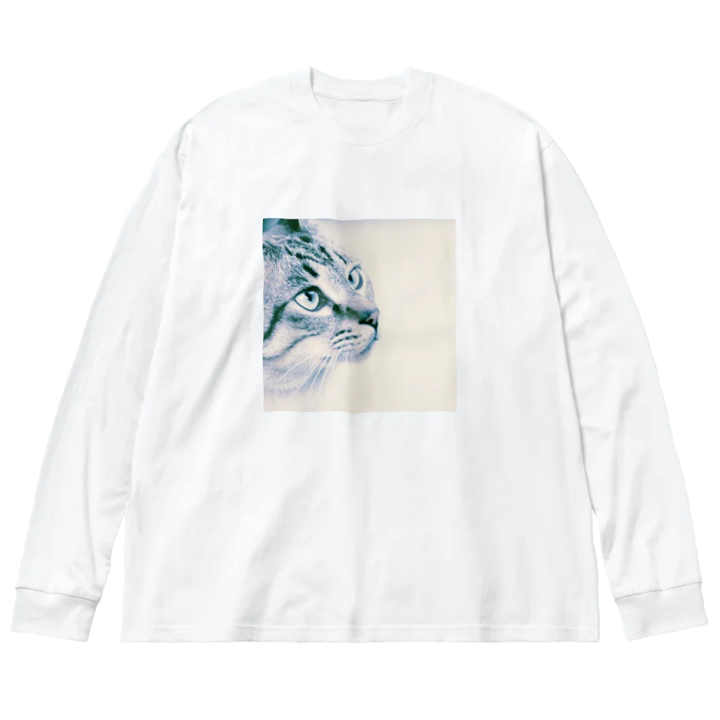 0isall_zoologicalの猫部2 ビッグシルエットロングスリーブTシャツ