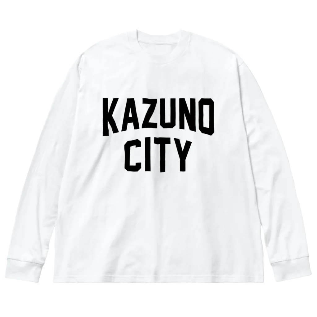 JIMOTOE Wear Local Japanの鹿角市 KAZUNO CITY Big Long Sleeve T-Shirt