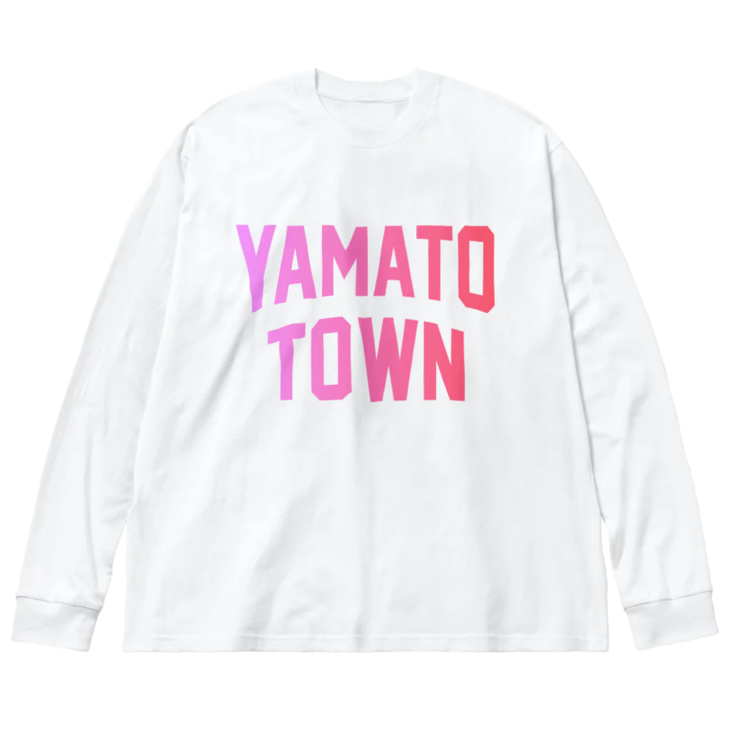 JIMOTOE Wear Local Japanの大和町 YAMATO TOWN ビッグシルエットロングスリーブTシャツ