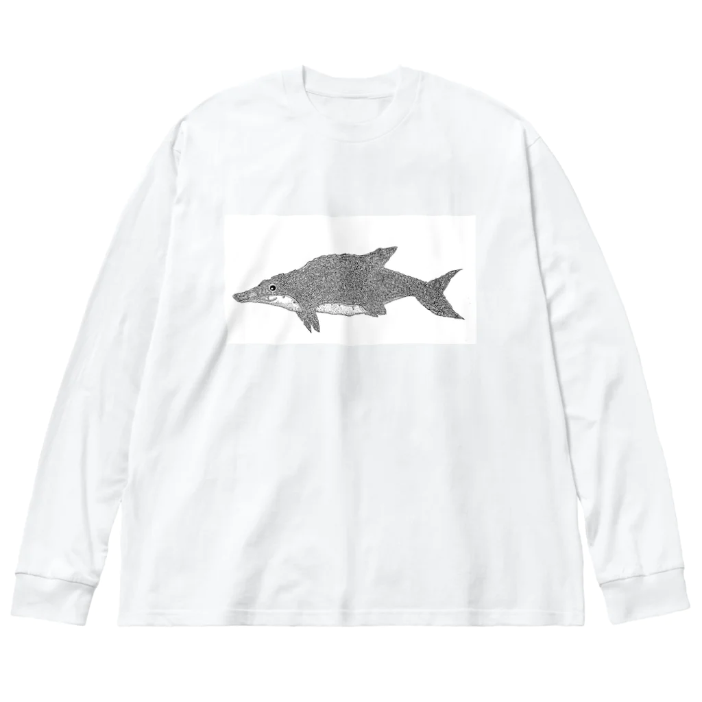 mocchanのガラクタのサメ Big Long Sleeve T-Shirt