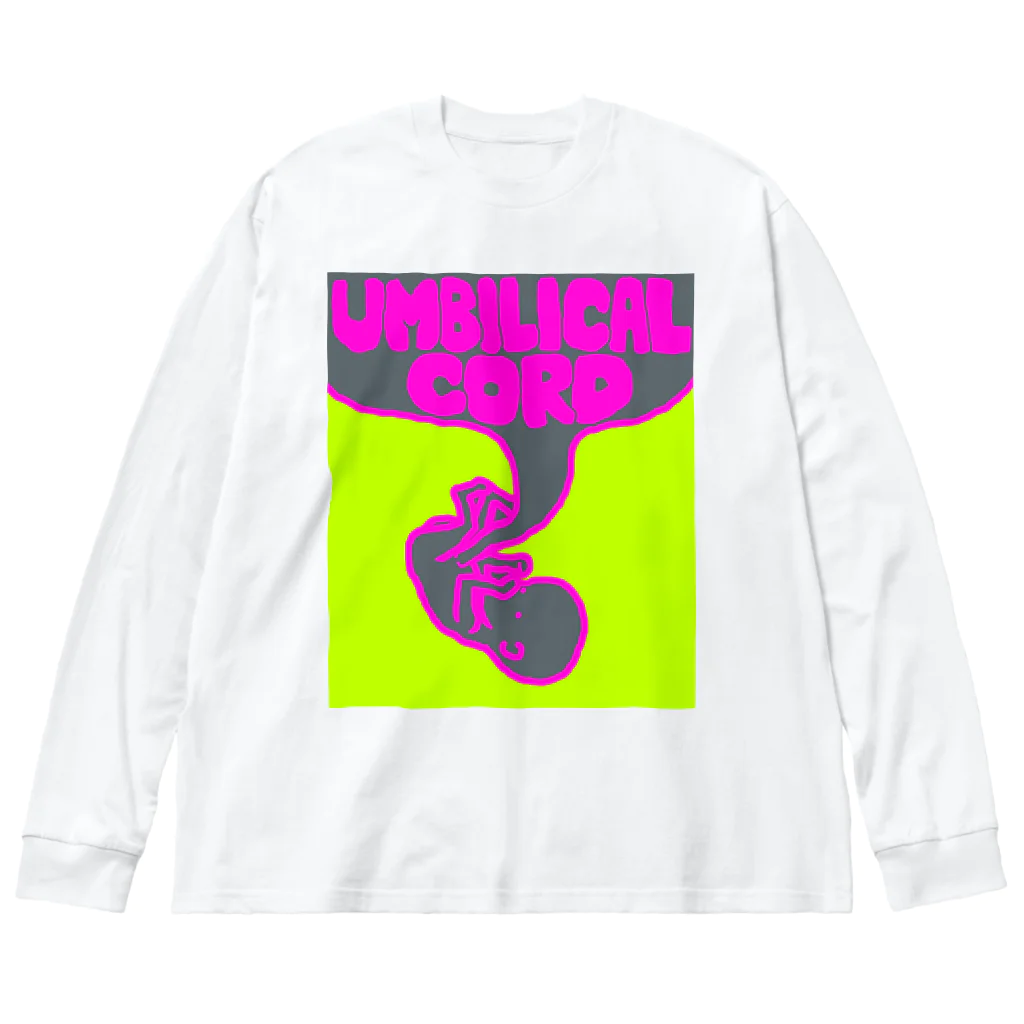 komgikogikoのアンビリカルコード Big Long Sleeve T-Shirt