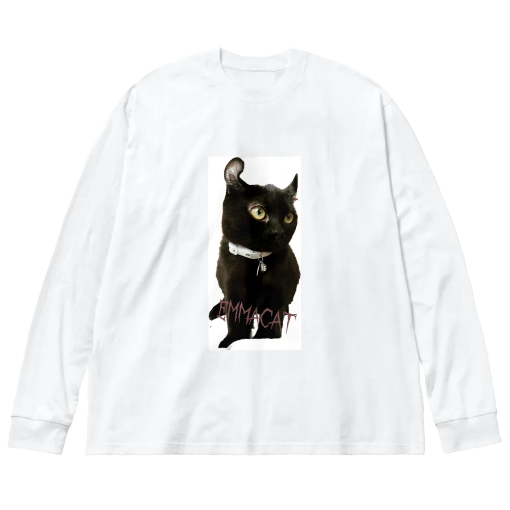 猫のEmmaのEmmacat Big Long Sleeve T-Shirt