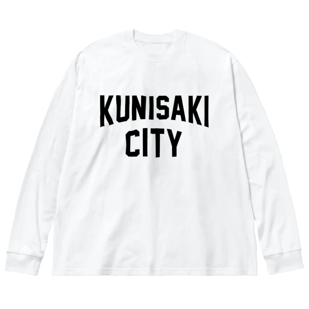 JIMOTOE Wear Local Japanの国東市 KUNISAKI CITY Big Long Sleeve T-Shirt