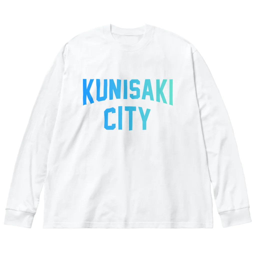 JIMOTOE Wear Local Japanの国東市 KUNISAKI CITY Big Long Sleeve T-Shirt