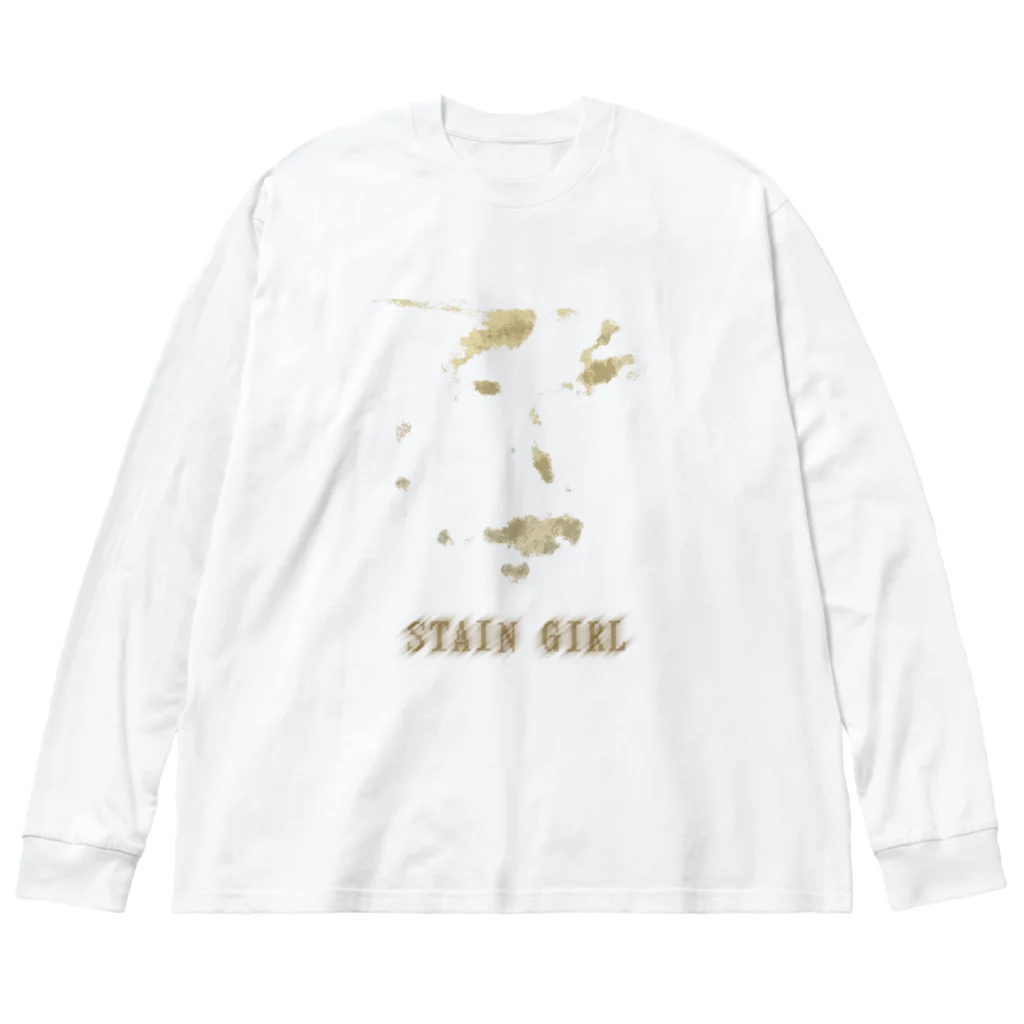 kuwanodonのSTAIN GIRL ビッグシルエットロングスリーブTシャツ