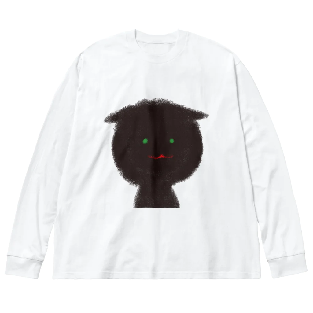 ieTのフワネコ「む」 Big Long Sleeve T-Shirt