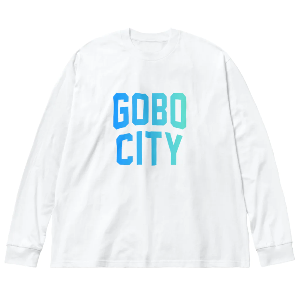 JIMOTOE Wear Local Japanの御坊市 GOBO CITY Big Long Sleeve T-Shirt