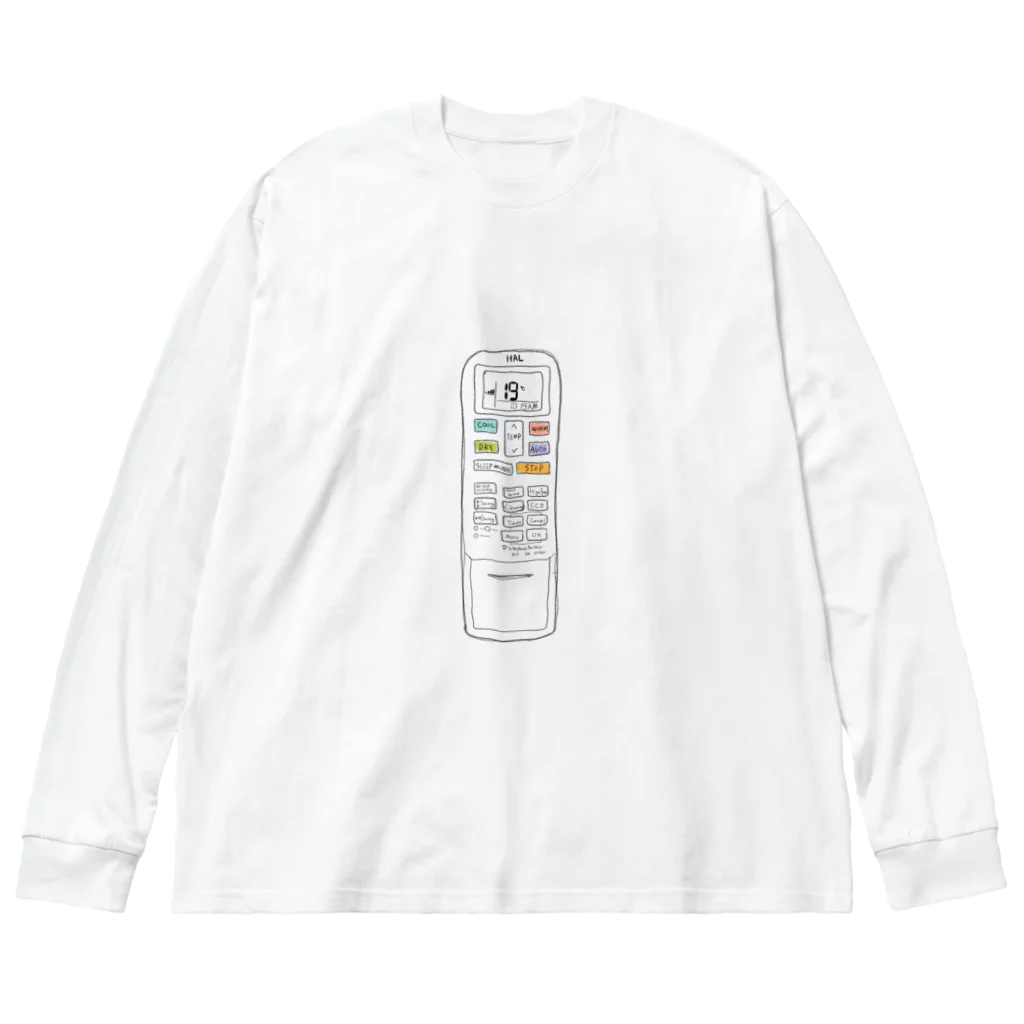 HALのRemote Control ビッグシルエットロングスリーブTシャツ