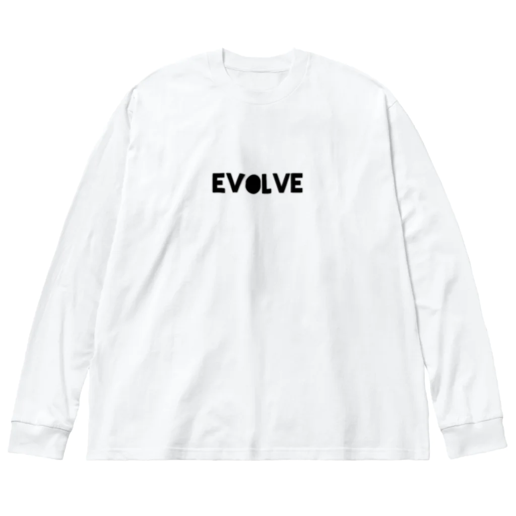 TICK_DeのEVOLVE ビッグシルエットロングスリーブTシャツ