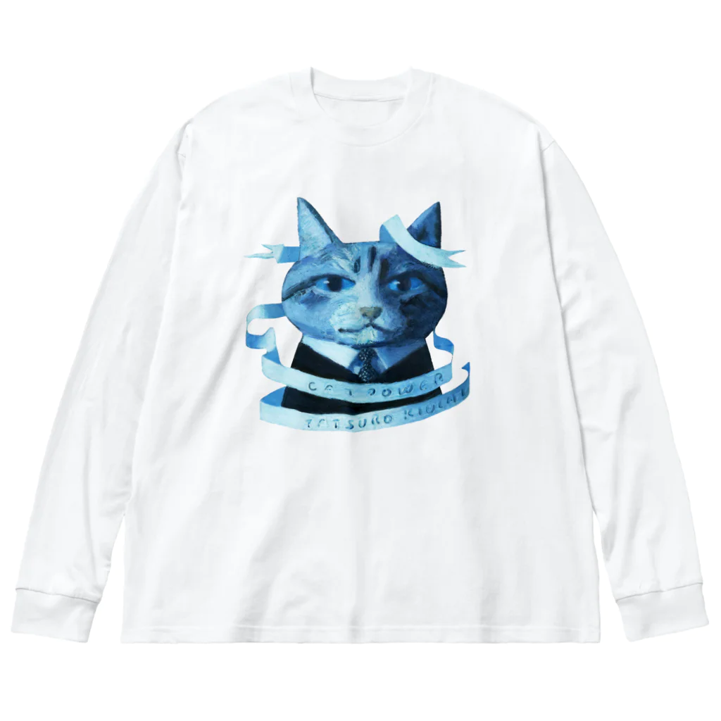 ギャラリールモンドの木内達朗_CAT POWER 2023 Big Long Sleeve T-Shirt