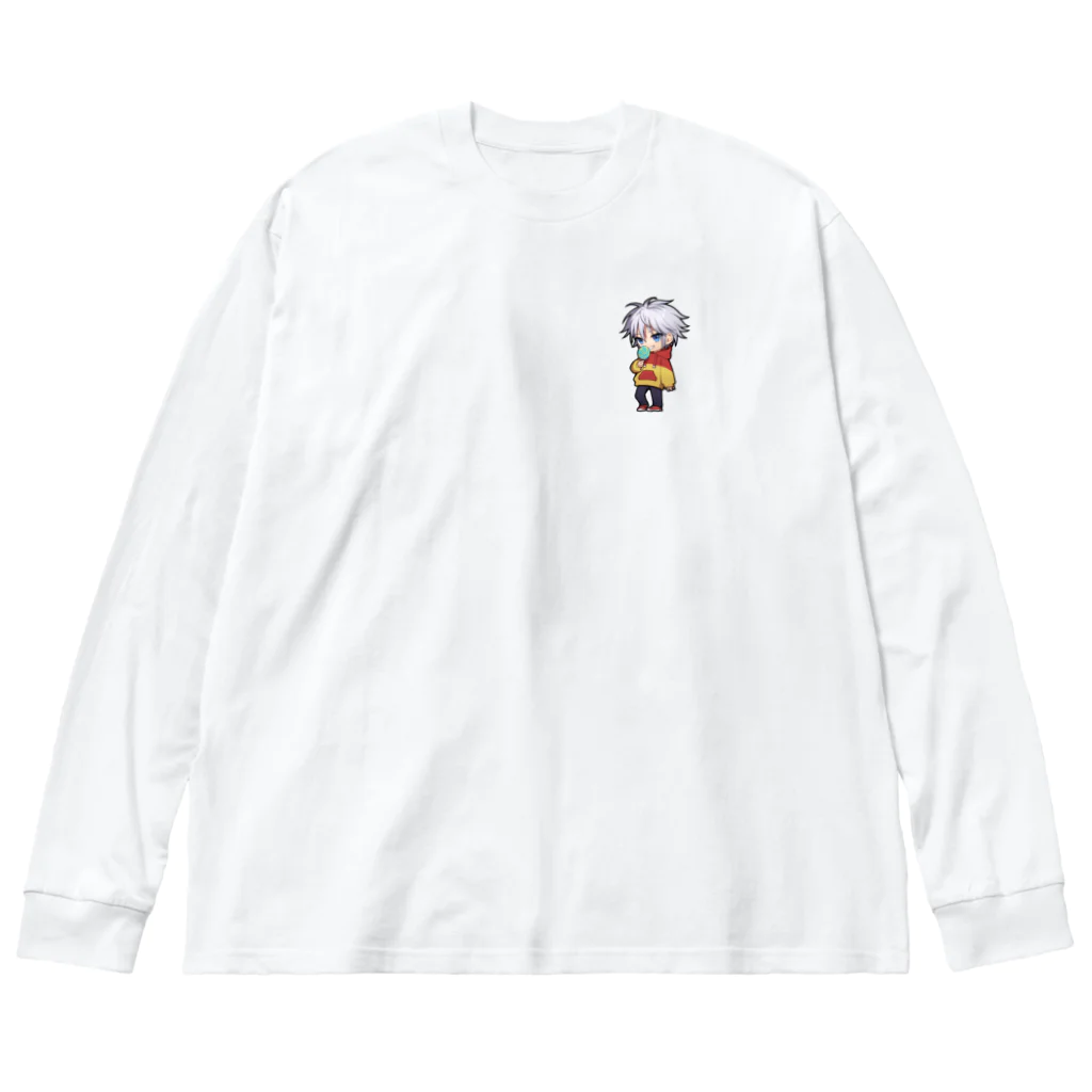 candy(きゃんでぃ)🍬のcandy T-shirt Big Long Sleeve T-Shirt
