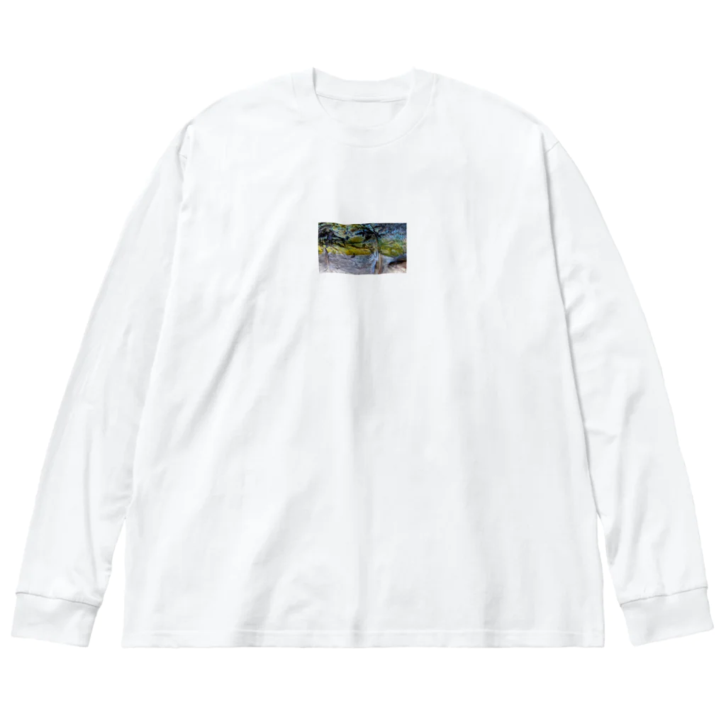 wefishの北海ブリ ビッグシルエットロングスリーブTシャツ