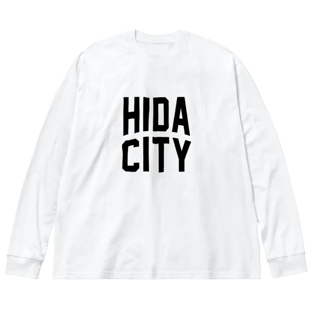 JIMOTOE Wear Local Japanの飛騨市 HIDA CITY ビッグシルエットロングスリーブTシャツ