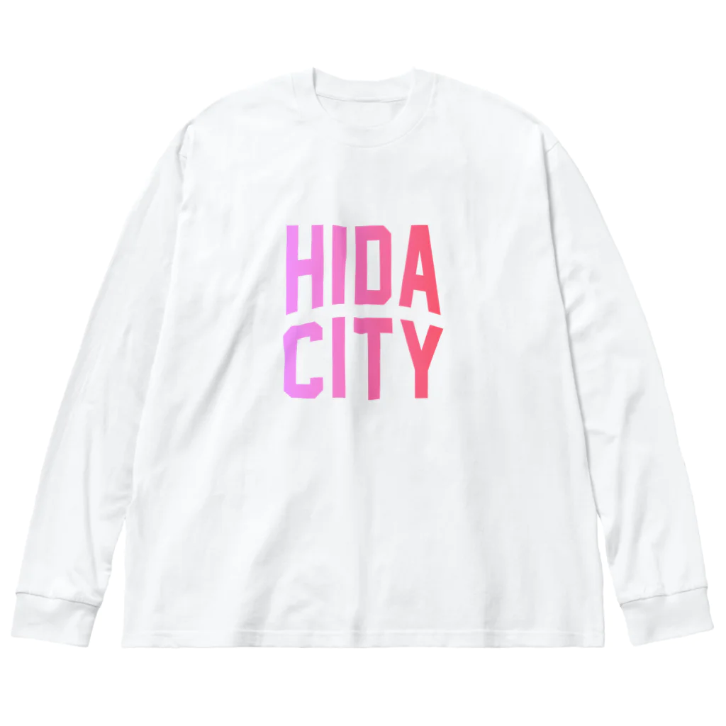 JIMOTOE Wear Local Japanの飛騨市 HIDA CITY Big Long Sleeve T-Shirt