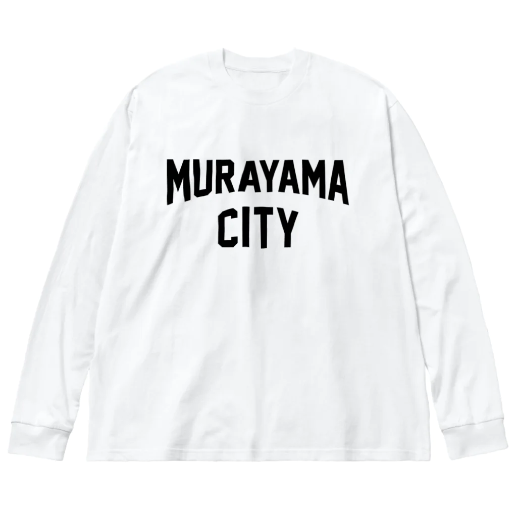 JIMOTOE Wear Local Japanの村山市 MURAYAMA CITY Big Long Sleeve T-Shirt