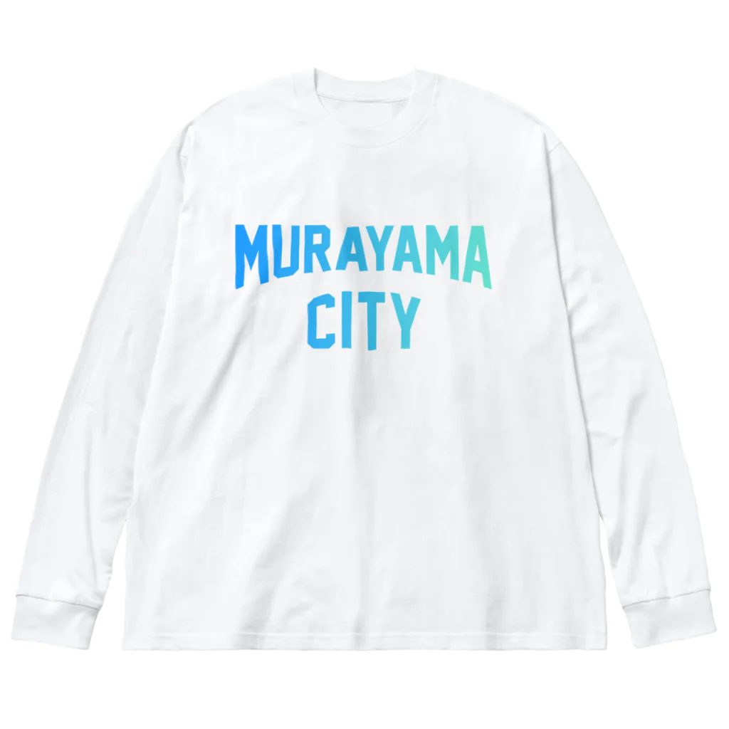 JIMOTO Wear Local Japanの村山市 MURAYAMA CITY ビッグシルエットロングスリーブTシャツ