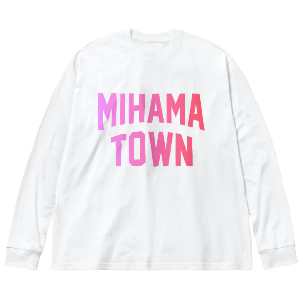 JIMOTOE Wear Local Japanの美浜町 MIHAMA TOWN ビッグシルエットロングスリーブTシャツ