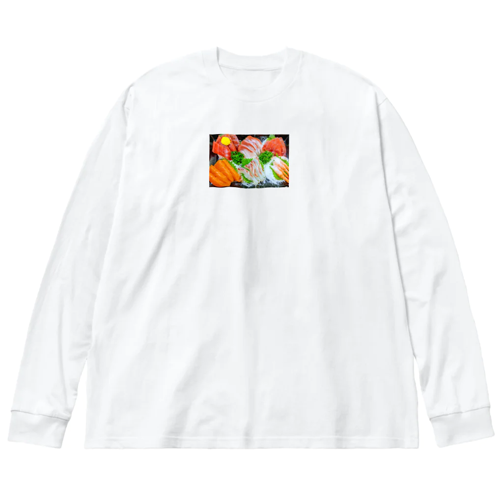 里空の刺身花畑 Big Long Sleeve T-Shirt