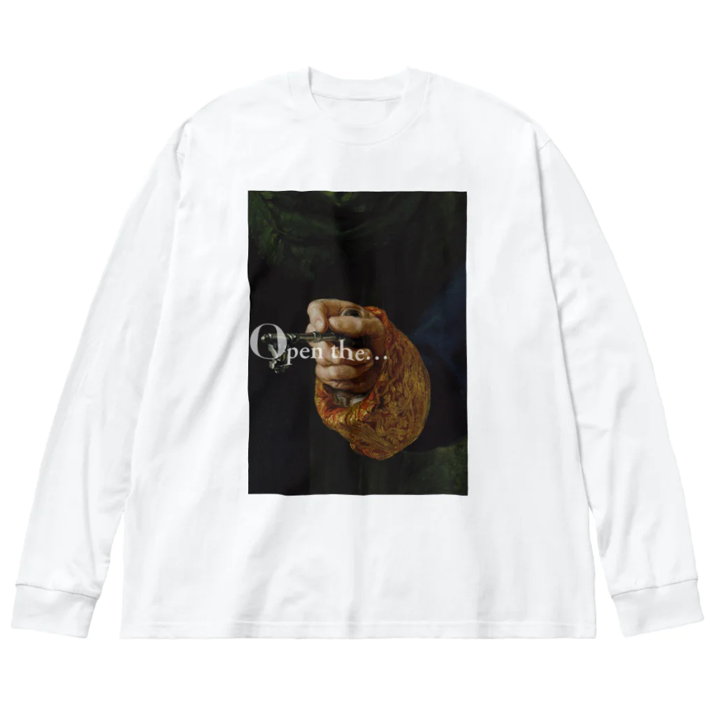 Traces of historyのOpen the… Big Long Sleeve T-Shirt