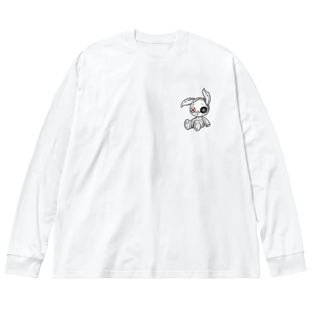 zombie6824のレインボーうさぴょん Big Long Sleeve T-Shirt