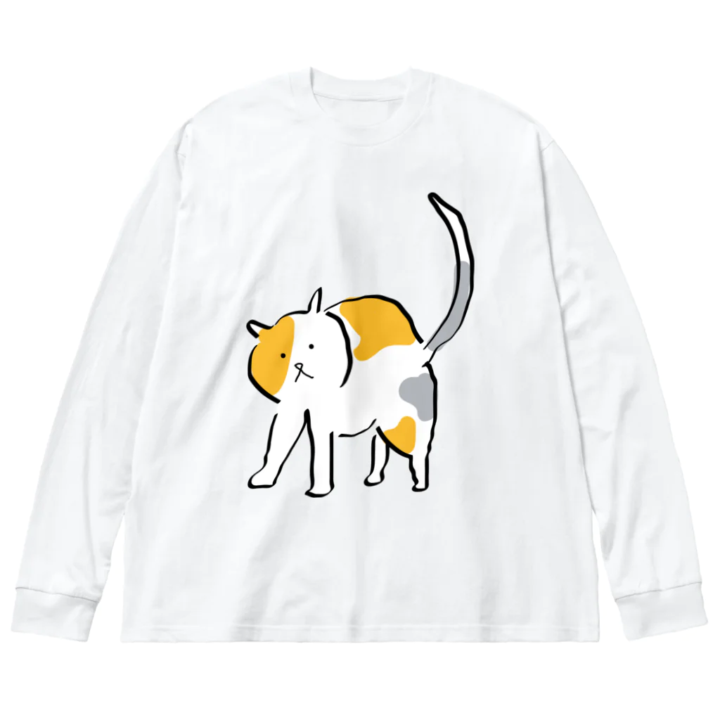 キャットニャーのCalm Catt（カームキャット） ビッグシルエットロングスリーブTシャツ