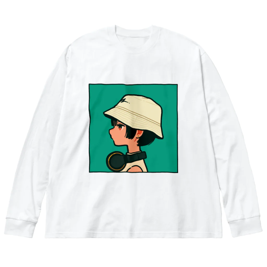 ◆VIDEO JOCKEY CHIKICHIKI ロングTシャツ/2色◆ Jockey / 美好よしみ ( yoshi_mi_yoshi )のビッグシルエット