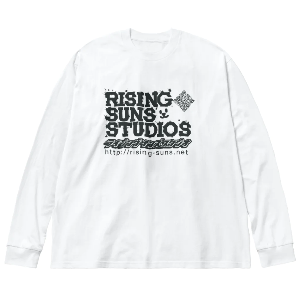 週刊少年ライジングサンズの週刊少年ライジングサンズスタジオ ロゴ Big Long Sleeve T-Shirt